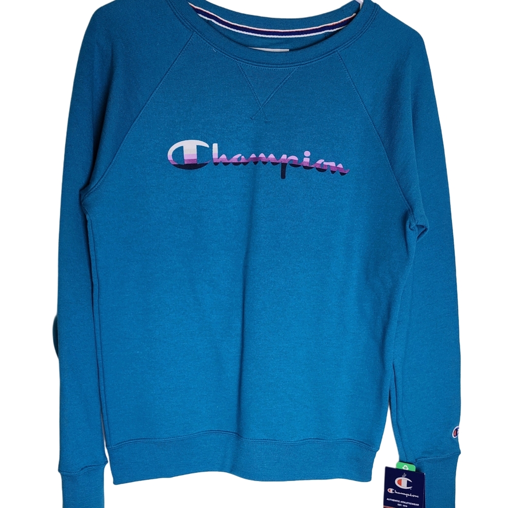 Champion Turqouise blue Sweatshirt